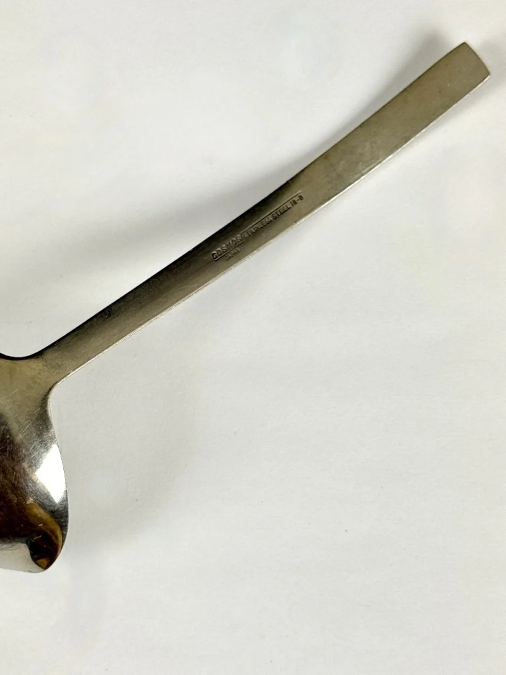 Vintage Cosmos CSM18 Stainless Steel Ladle Japan 18 8 Mid Century Modern EUC